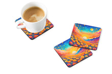 Load image into Gallery viewer, Colorful Marigolds Foam Coaster