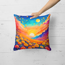 Load image into Gallery viewer, Colorful Marigolds Fabric Decorative Pillow