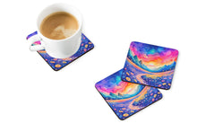 Load image into Gallery viewer, Colorful Periwinkles Foam Coaster