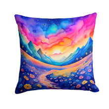 Load image into Gallery viewer, Colorful Periwinkles Fabric Decorative Pillow