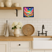 Load image into Gallery viewer, Colorful Stock, or gillyflower Framed Metal Print