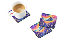 Load image into Gallery viewer, Colorful Violets Foam Coaster