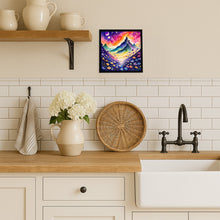 Load image into Gallery viewer, Colorful Violets Framed Metal Print