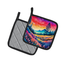 Load image into Gallery viewer, Colorful Yarrow Pot Holders - Set of 2 Decorative Kitchen Helpers | Made in the USA