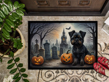 Load image into Gallery viewer, Affenpinscher Spooky Halloween Doormat -  18x27 Decorative Floor Mat – Indoor/Outdoor Rug