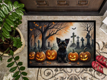 Load image into Gallery viewer, Affenpinscher Spooky Halloween Doormat -  18x27 Decorative Floor Mat – Indoor/Outdoor Rug
