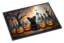 Load image into Gallery viewer, Affenpinscher Spooky Halloween Doormat -  18x27 Decorative Floor Mat – Indoor/Outdoor Rug