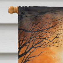 Load image into Gallery viewer, Afghan Hound Spooky Halloween House Flag
