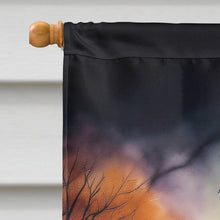Load image into Gallery viewer, Airedale Terrier Spooky Halloween House Flag