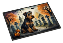Load image into Gallery viewer, Airedale Terrier Spooky Halloween Doormat - 24x36 Decorative Floor Mat – Indoor/Outdoor Rug with Artistic Flair