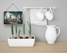 Load image into Gallery viewer, Akita Spooky Halloween Wall or Door Hanging Prints