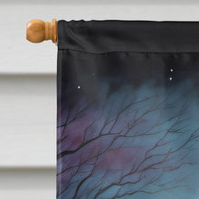 Load image into Gallery viewer, Alaskan Malamute Spooky Halloween House Flag