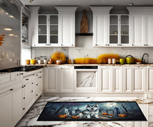 Load image into Gallery viewer, Alaskan Malamute Spooky Halloween Runner Mat 28x58
