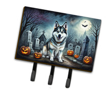 Load image into Gallery viewer, Alaskan Malamute Spooky Halloween Leash or Key Holder