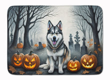 Load image into Gallery viewer, Alaskan Malamute Spooky Halloween Memory Foam Kitchen Mat