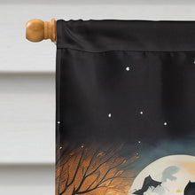 Load image into Gallery viewer, Australian Shepherd Spooky Halloween House Flag
