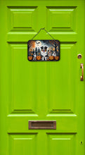 Load image into Gallery viewer, Australian Shepherd Spooky Halloween Wall or Door Hanging Prints