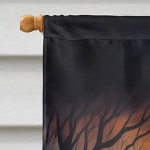 Load image into Gallery viewer, Basset Hound Spooky Halloween House Flag