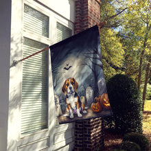 Load image into Gallery viewer, Beagle Spooky Halloween House Flag