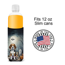 Load image into Gallery viewer, Beagle Spooky Halloween Slim Can Huggers – Fun, Functional Drink Coolers for Every Occasion