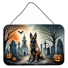 Load image into Gallery viewer, Belgian Malinois Spooky Halloween Wall or Door Hanging Prints