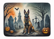 Load image into Gallery viewer, Belgian Malinois Spooky Halloween Memory Foam Kitchen Mat