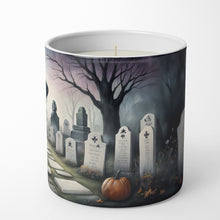 Load image into Gallery viewer, Bernese Mountain Dog Spooky Halloween Decorative Soy Candle