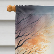 Load image into Gallery viewer, Bernese Mountain Dog Spooky Halloween House Flag