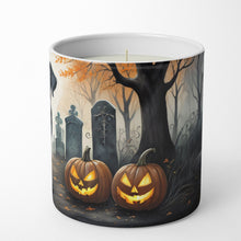 Load image into Gallery viewer, Black Labrador Retriever Spooky Halloween Decorative Soy Candle