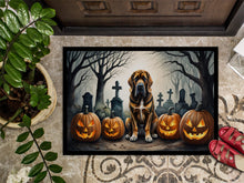 Load image into Gallery viewer, Bloodhound Spooky Halloween Doormat -  18x27 Decorative Floor Mat – Indoor/Outdoor Rug