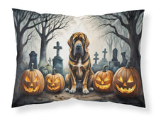 Load image into Gallery viewer, Bloodhound Spooky Halloween Fabric Standard Pillowcase – Artistic Decorative Front, White Back