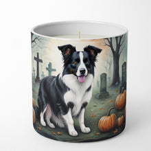Load image into Gallery viewer, Border Collie Spooky Halloween Decorative Soy Candle