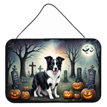 Load image into Gallery viewer, Border Collie Spooky Halloween Wall or Door Hanging Prints