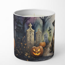 Load image into Gallery viewer, Border Terrier Spooky Halloween Decorative Soy Candle