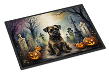 Load image into Gallery viewer, Border Terrier Spooky Halloween Doormat -  18x27 Decorative Floor Mat – Indoor/Outdoor Rug