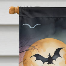 Load image into Gallery viewer, Boston Terrier Spooky Halloween House Flag