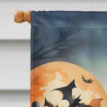 Load image into Gallery viewer, Boston Terrier Spooky Halloween House Flag