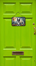 Load image into Gallery viewer, Boston Terrier Spooky Halloween Wall or Door Hanging Prints