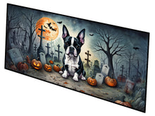 Load image into Gallery viewer, Boston Terrier Spooky Halloween Runner Mat 28x58
