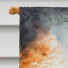 Load image into Gallery viewer, Boston Terrier Spooky Halloween House Flag