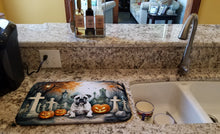 Load image into Gallery viewer, Boxer Spooky Halloween Dish Drying Mat