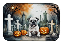 Load image into Gallery viewer, Boxer Spooky Halloween Dish Drying Mat