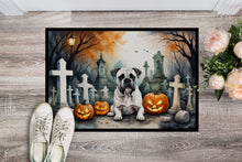 Load image into Gallery viewer, Boxer Spooky Halloween Doormat -  18x27 Decorative Floor Mat – Indoor/Outdoor Rug