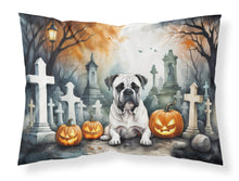 Load image into Gallery viewer, Boxer Spooky Halloween Fabric Standard Pillowcase – Artistic Decorative Front, White Back