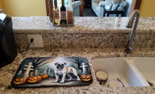 Load image into Gallery viewer, Boxer Spooky Halloween Dish Drying Mat
