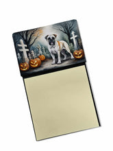 Load image into Gallery viewer, Boxer Spooky Halloween Sticky Note Holder- Refiilable Desk Accessory Note Pad