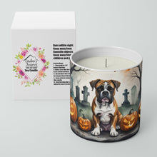 Load image into Gallery viewer, Boxer Spooky Halloween Decorative Soy Candle