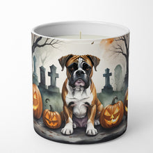 Load image into Gallery viewer, Boxer Spooky Halloween Decorative Soy Candle