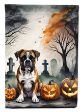 Load image into Gallery viewer, Boxer Spooky Halloween House Flag