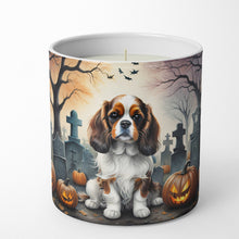 Load image into Gallery viewer, Cavalier Spaniel Spooky Halloween Decorative Soy Candle